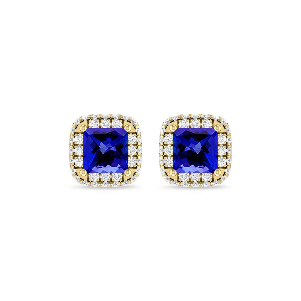 Yellow Gold - Tanzanite