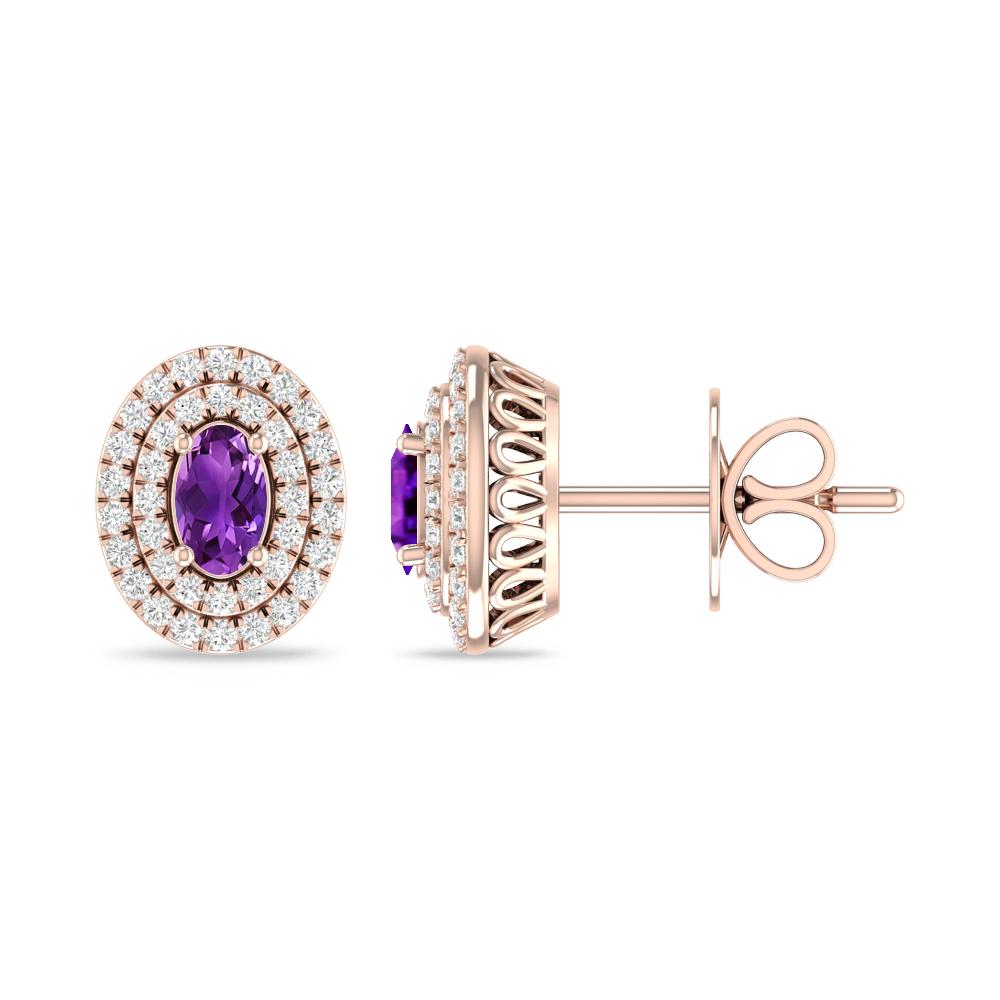 Rose Gold - Amethyst