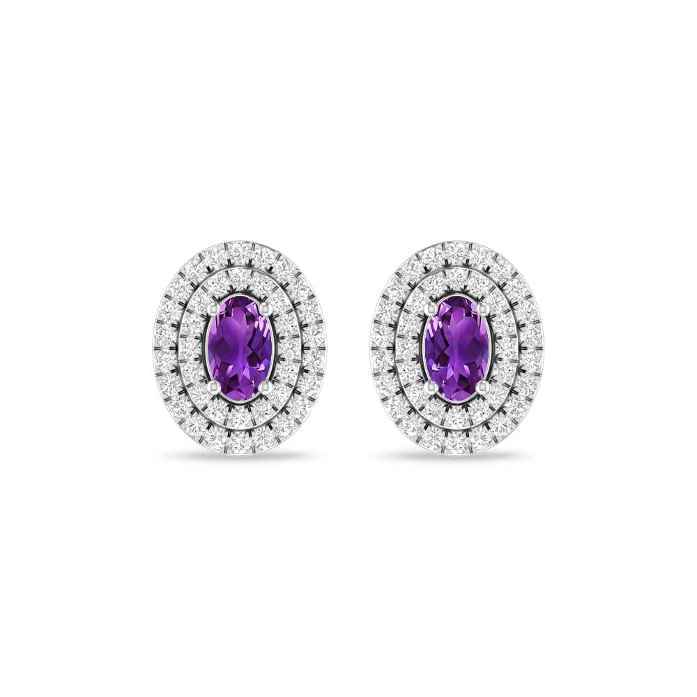 White Gold - Amethyst