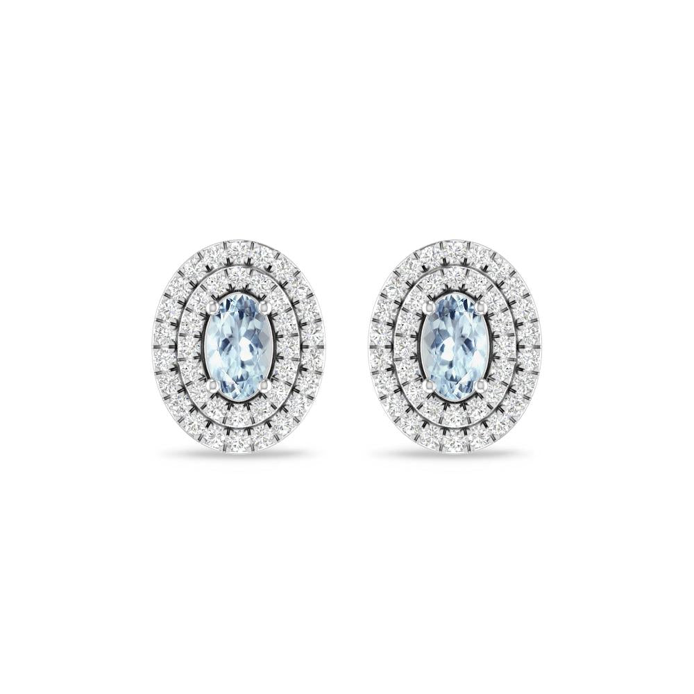 White Gold - Aquamarine