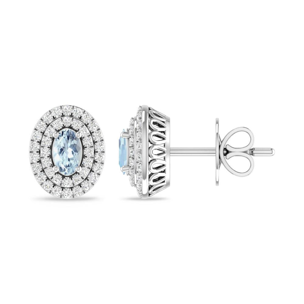 White Gold - Aquamarine