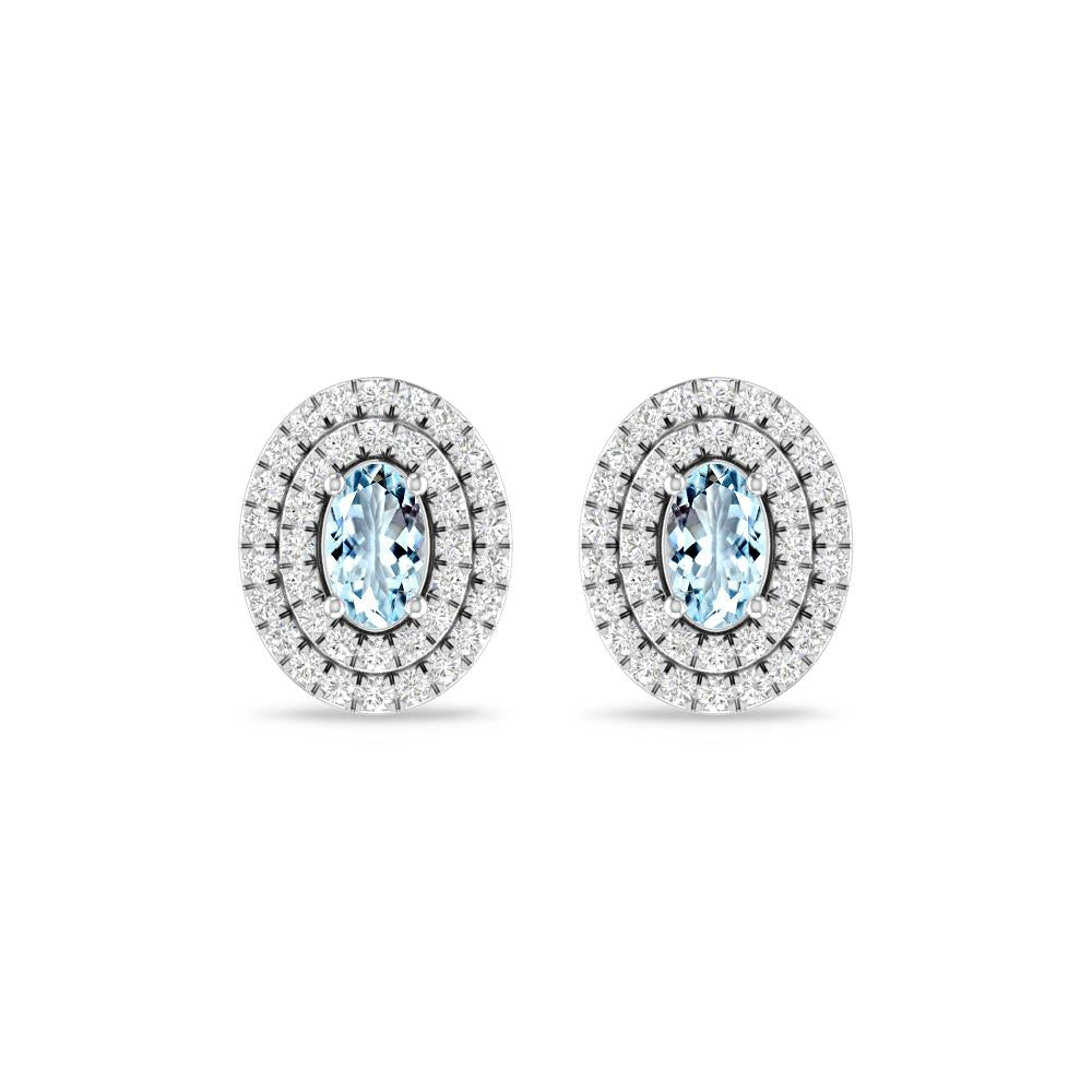 White Gold - Aquamarine