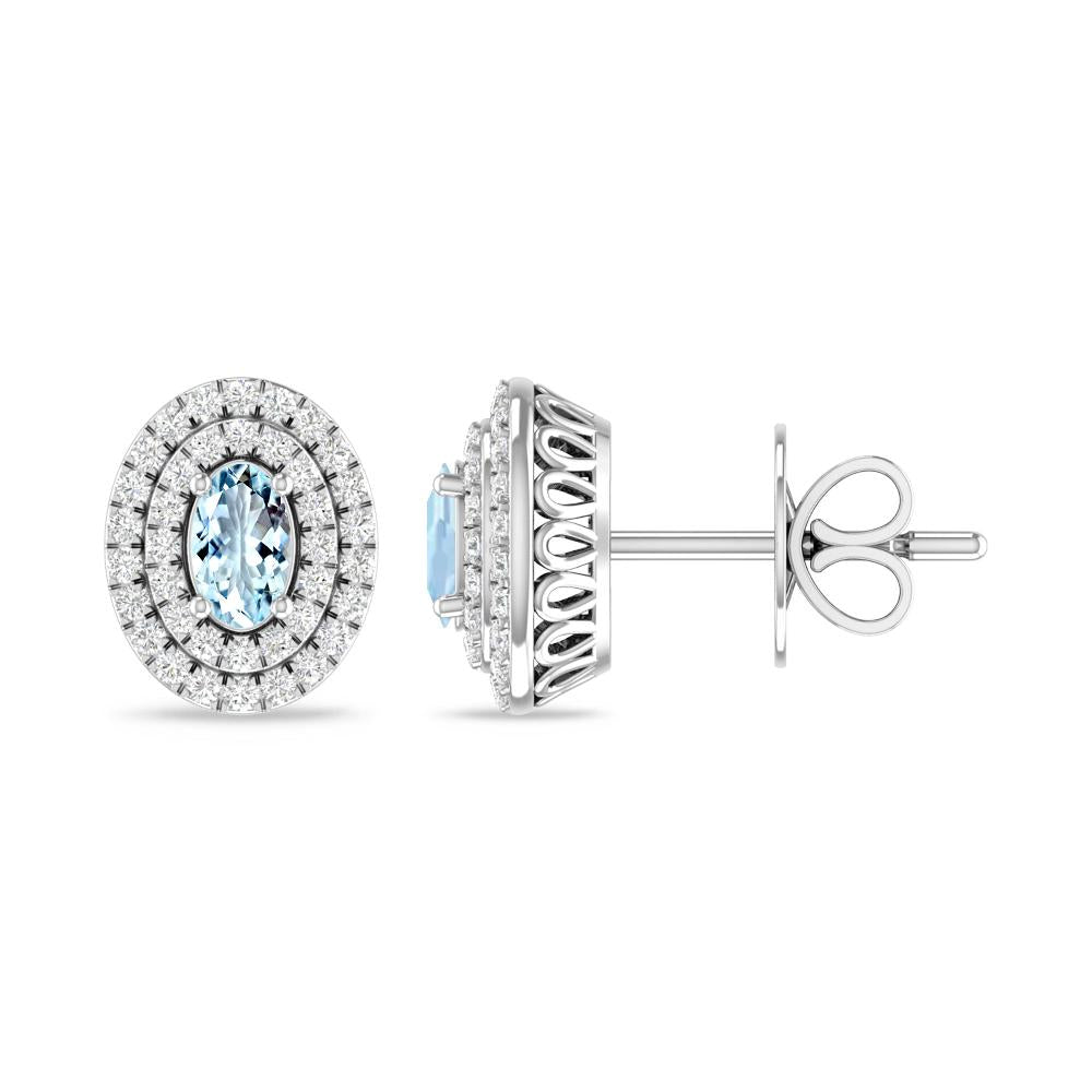 White Gold - Aquamarine