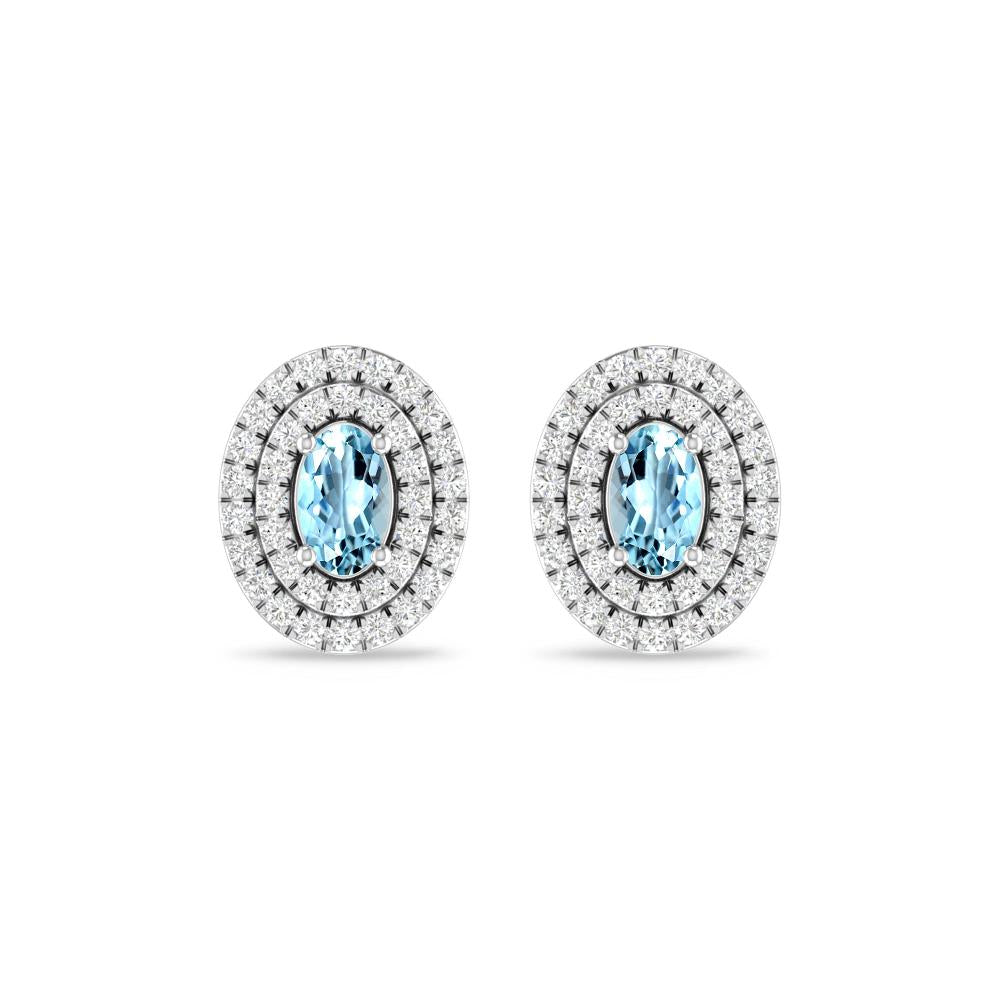 White Gold - Aquamarine