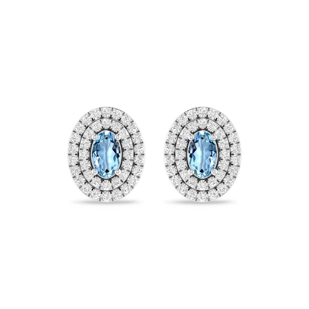 White Gold - Aquamarine