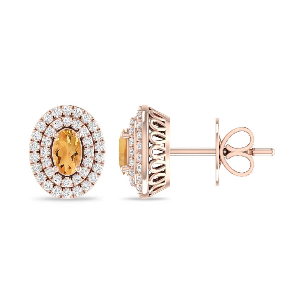 Rose Gold - Citrine