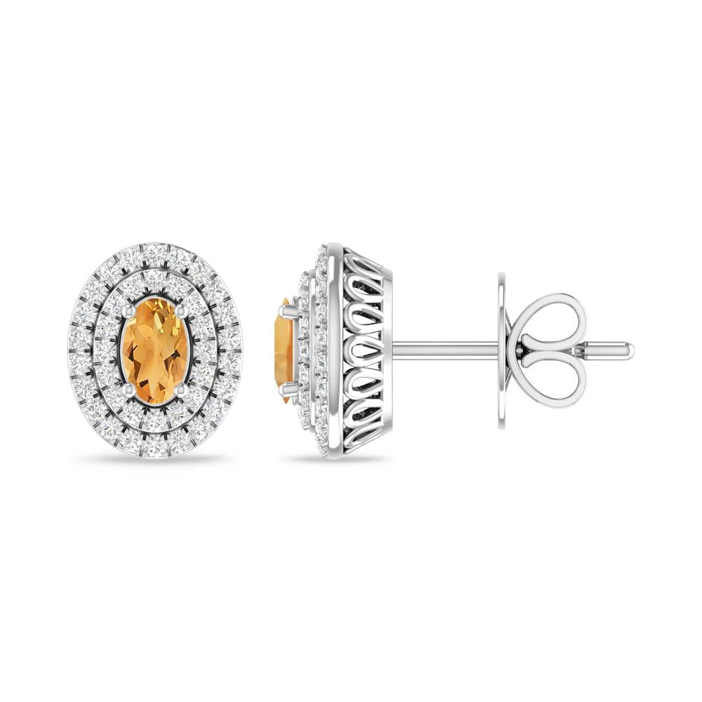 White Gold - Citrine