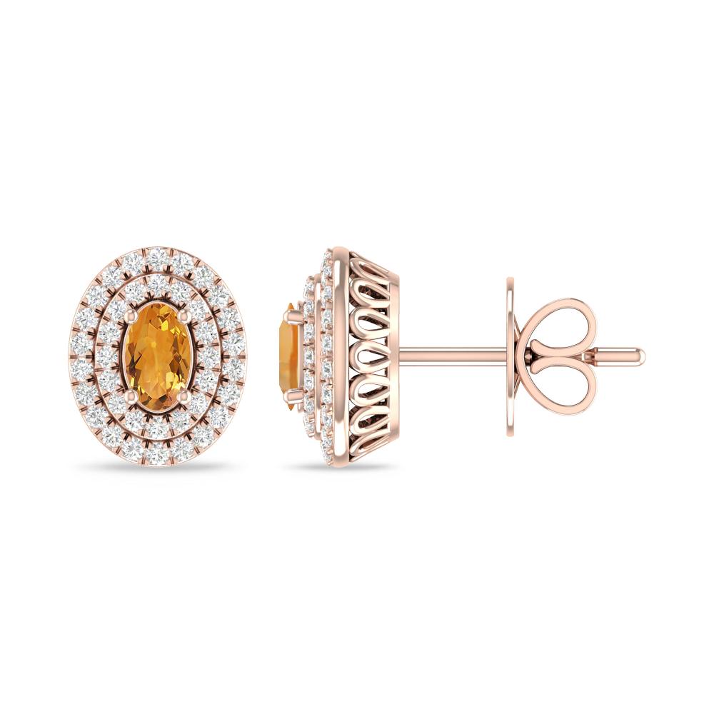 Rose Gold - Citrine