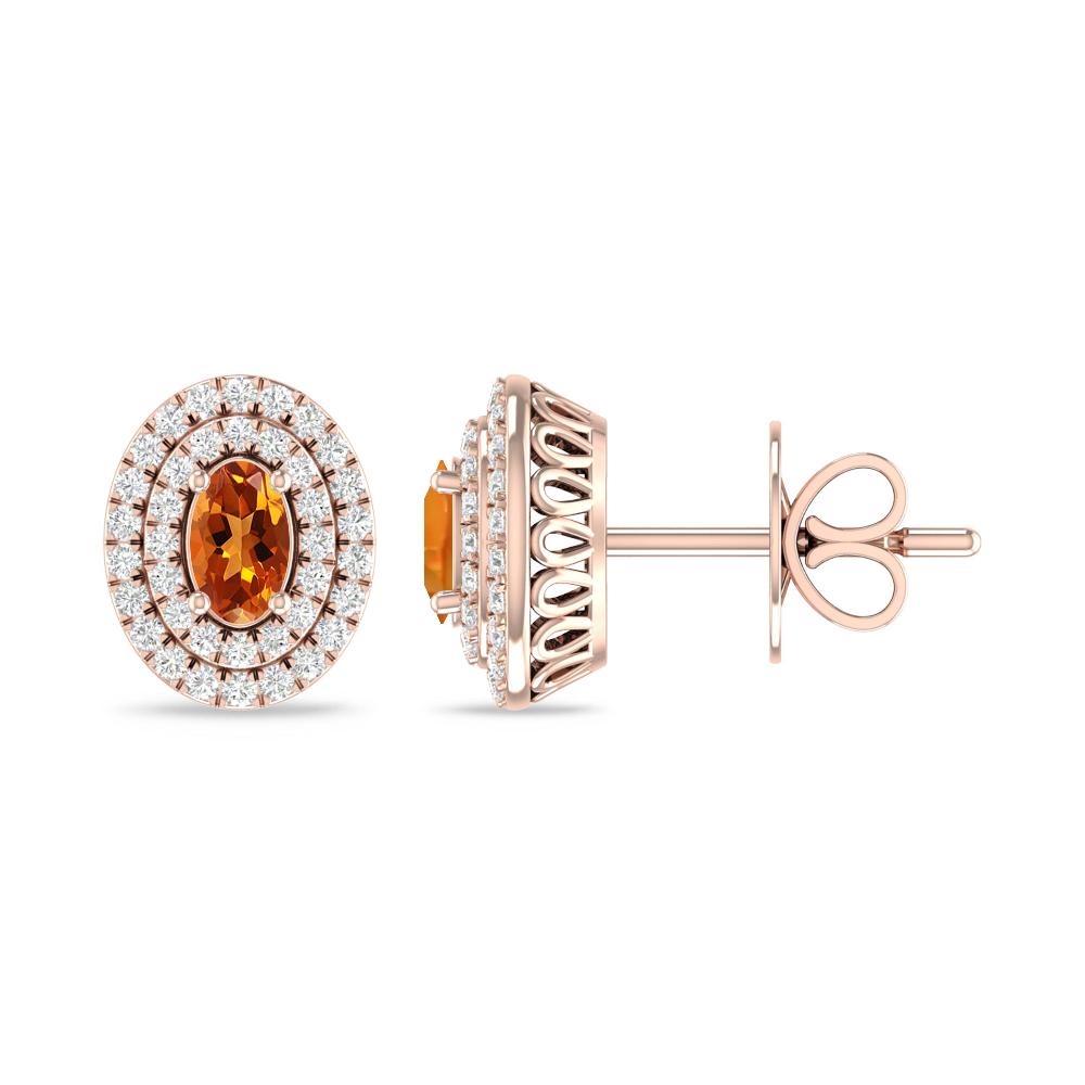 Rose Gold - Citrine
