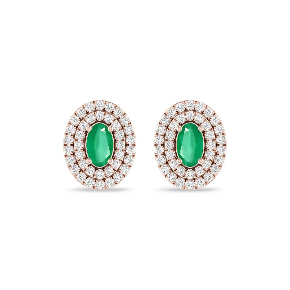 Rose Gold - Emerald