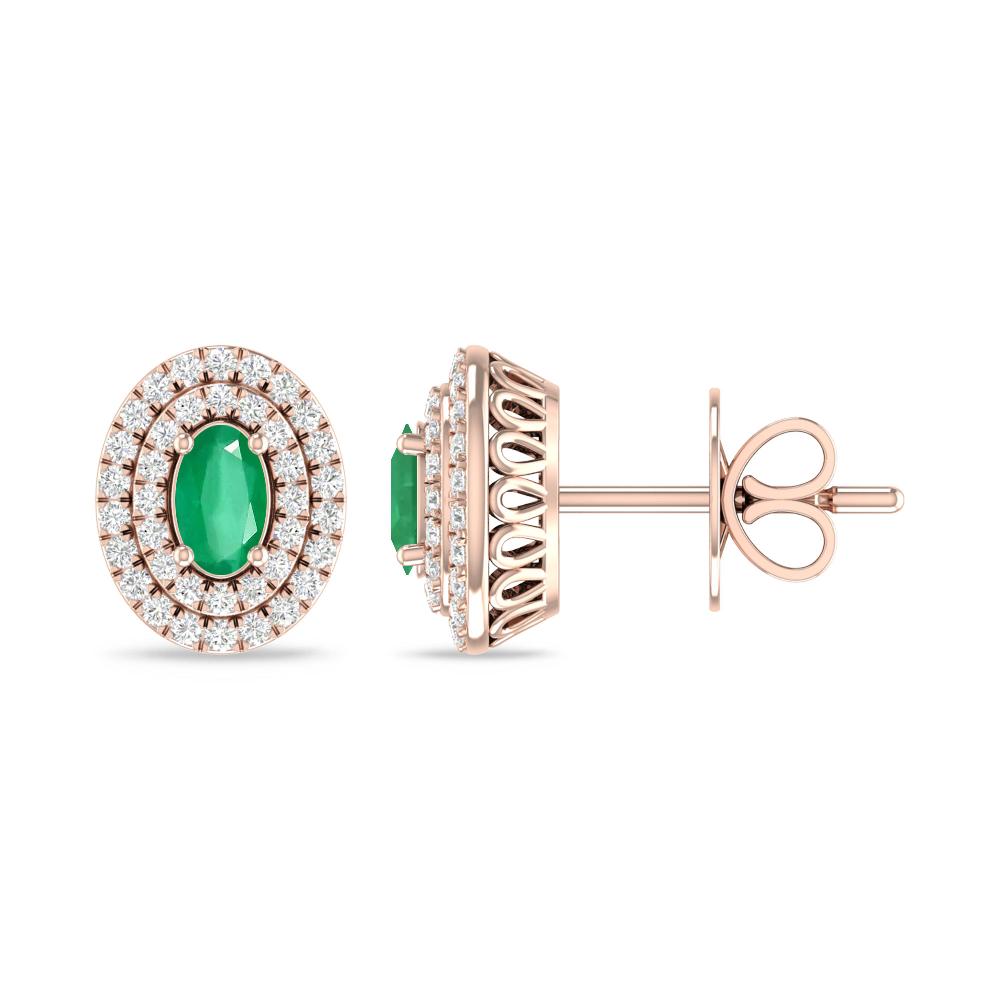 Rose Gold - Emerald