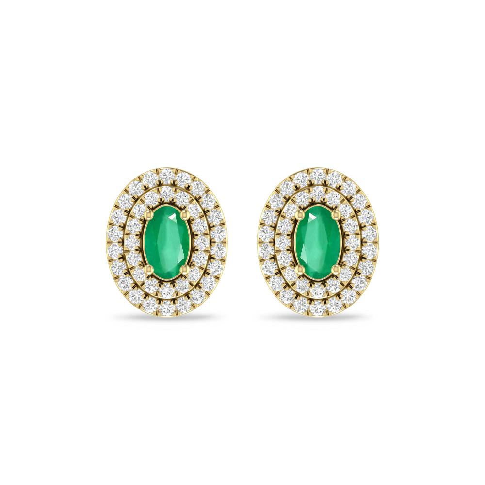 Yellow Gold - Emerald