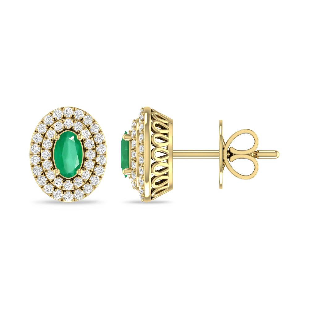 Yellow Gold - Emerald