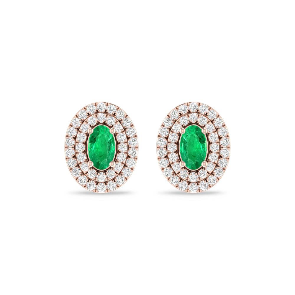Rose Gold - Emerald