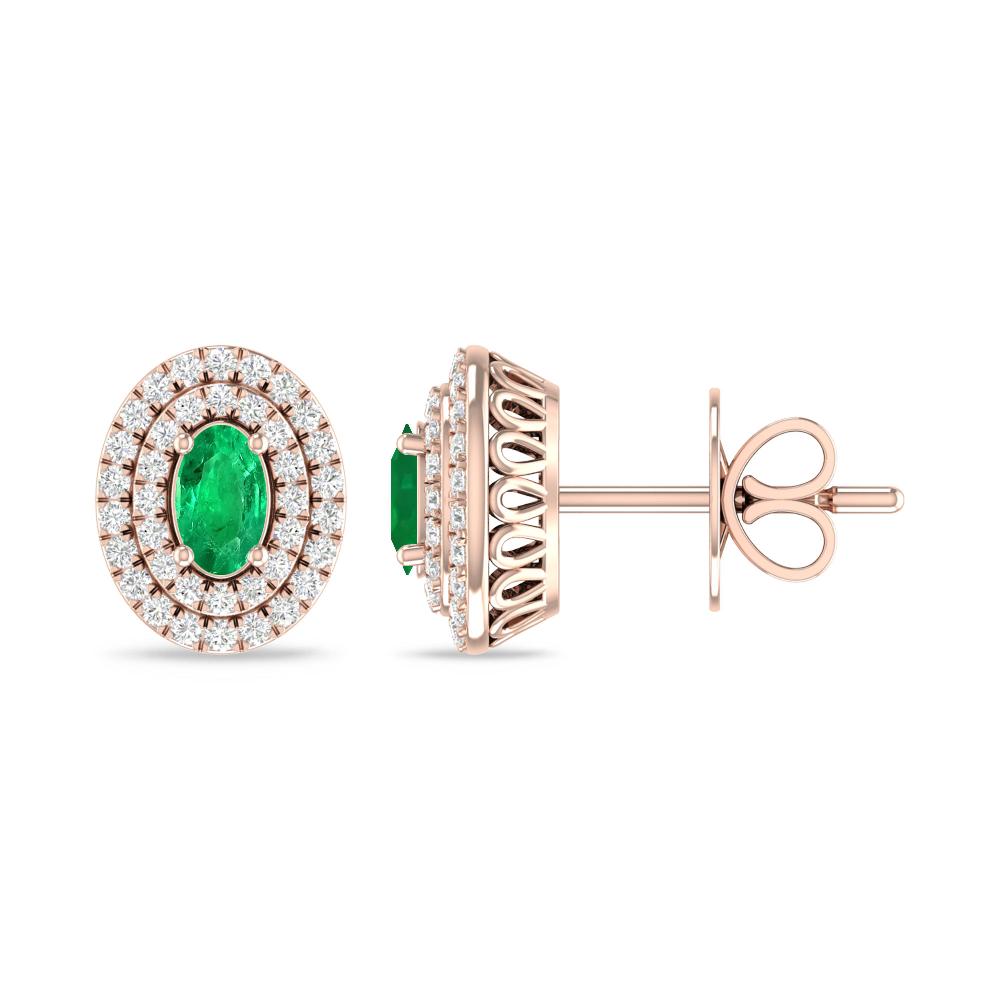 Rose Gold - Emerald
