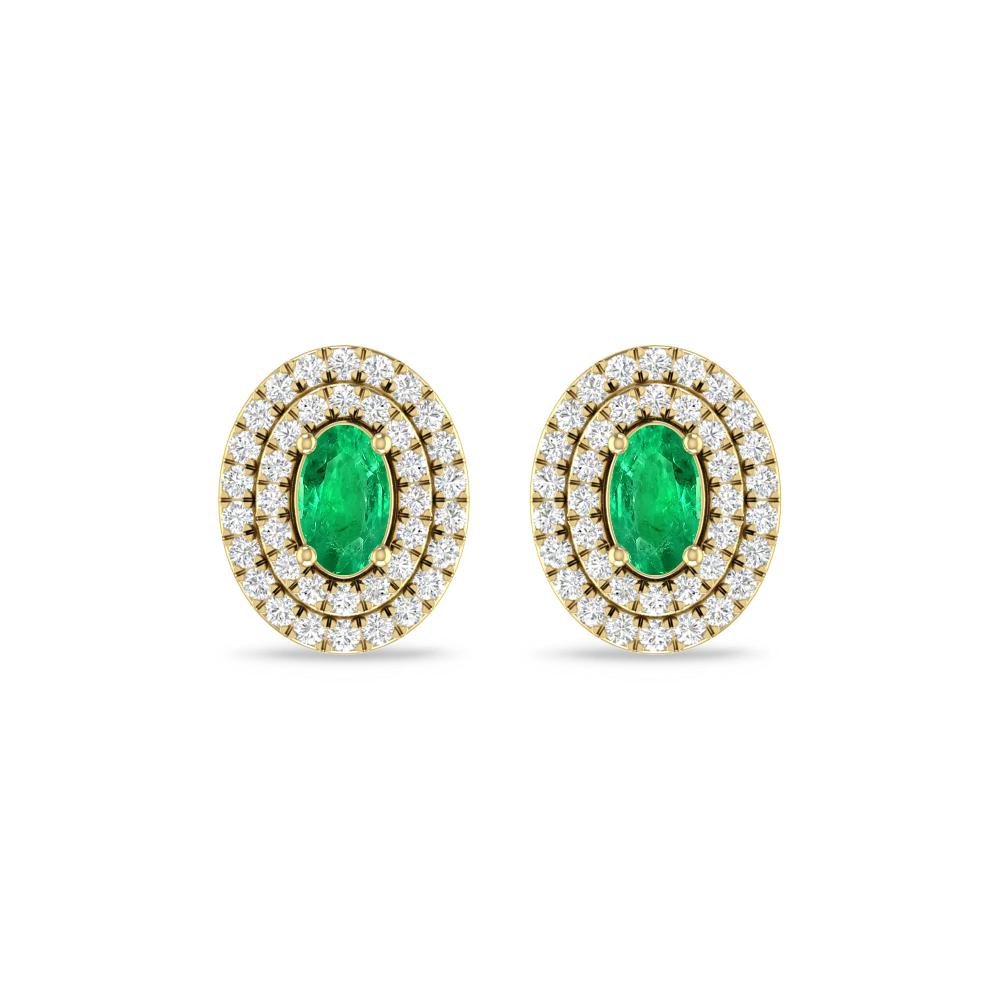 Yellow Gold - Emerald