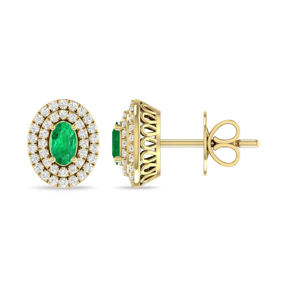 Yellow Gold - Emerald