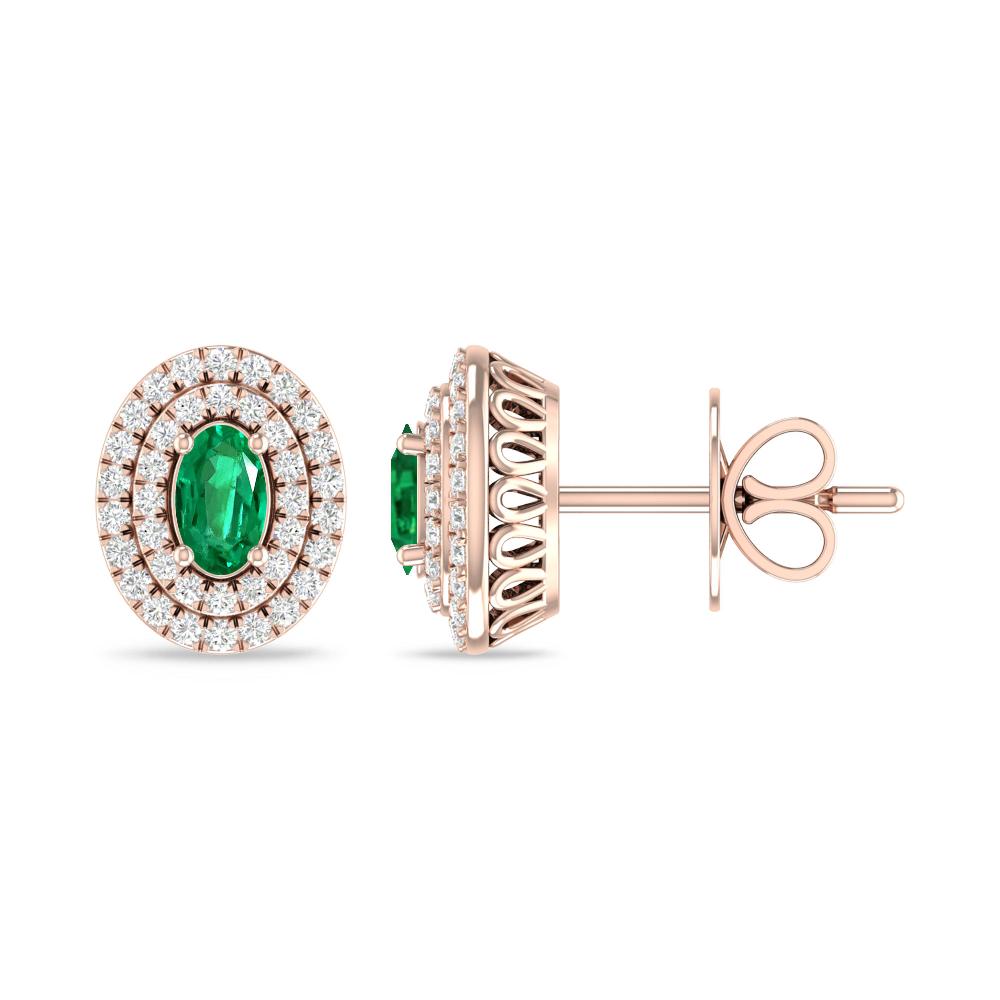 Rose Gold - Emerald