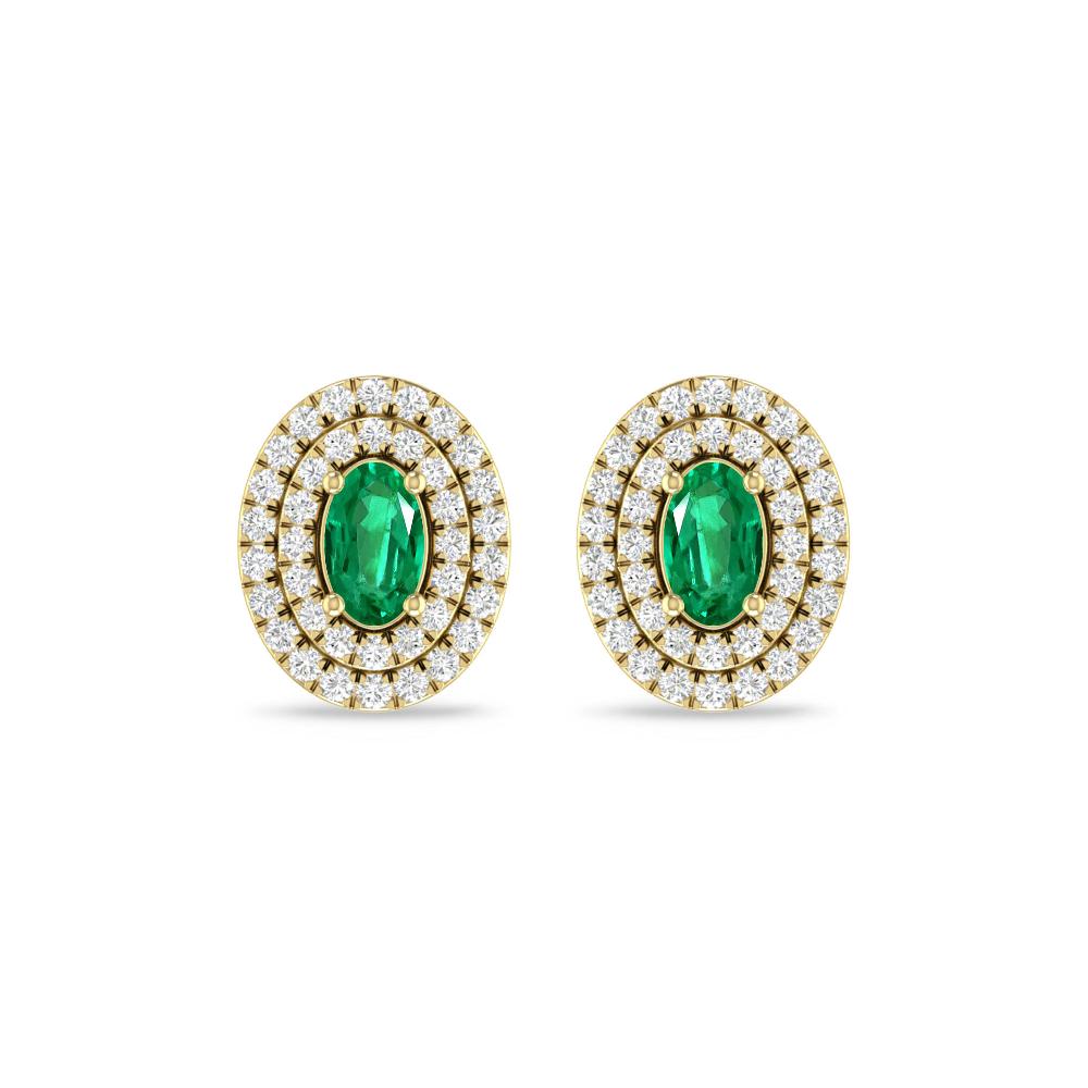 Yellow Gold - Emerald