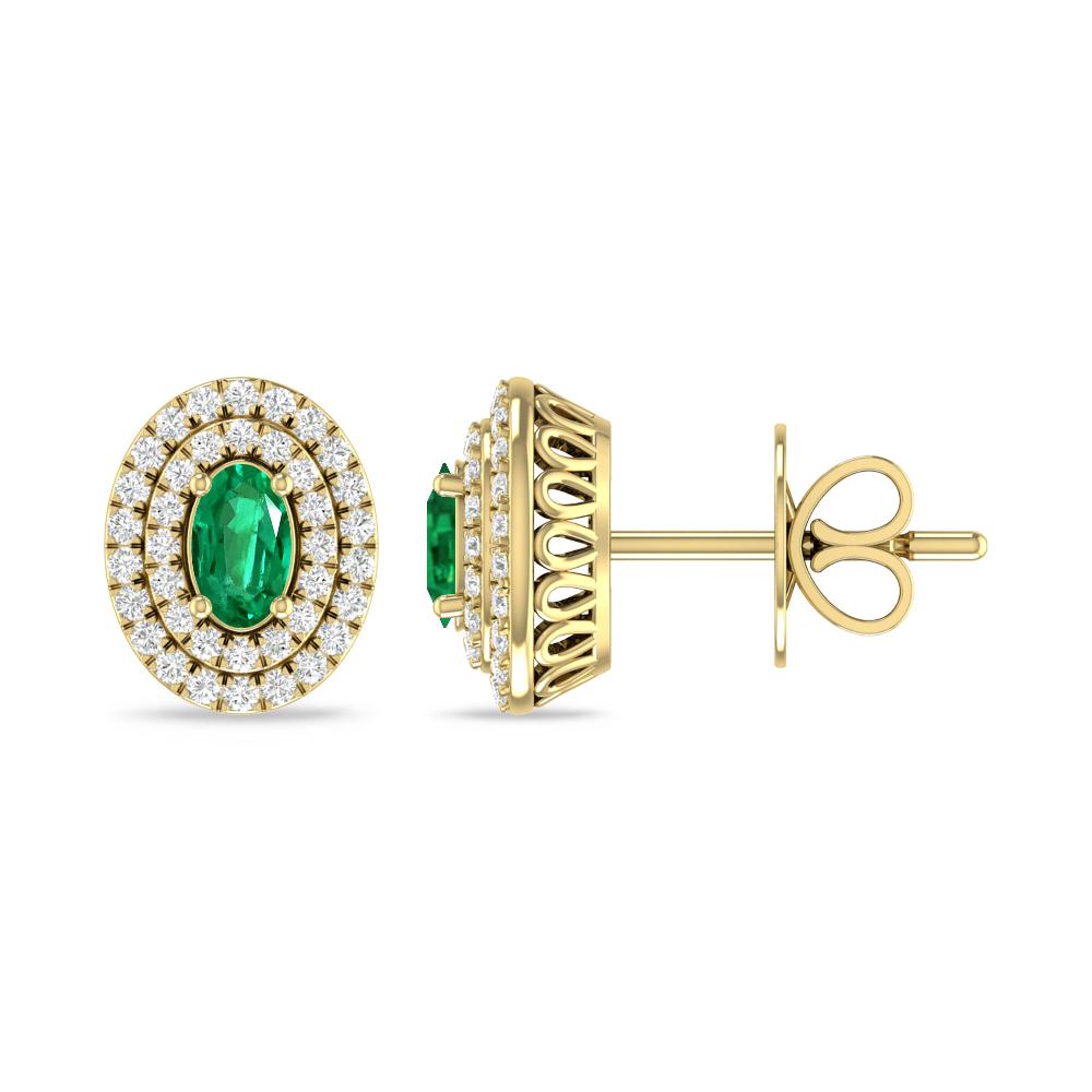 Yellow Gold - Emerald