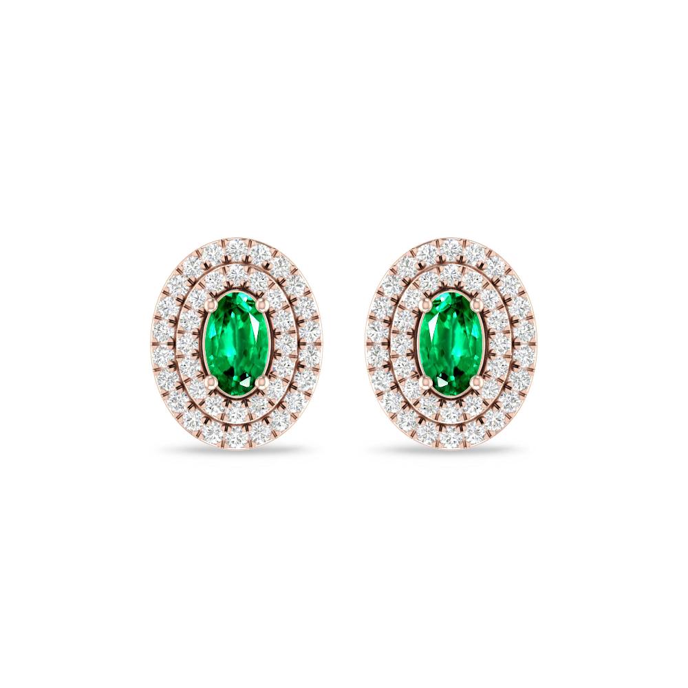 Rose Gold - Emerald