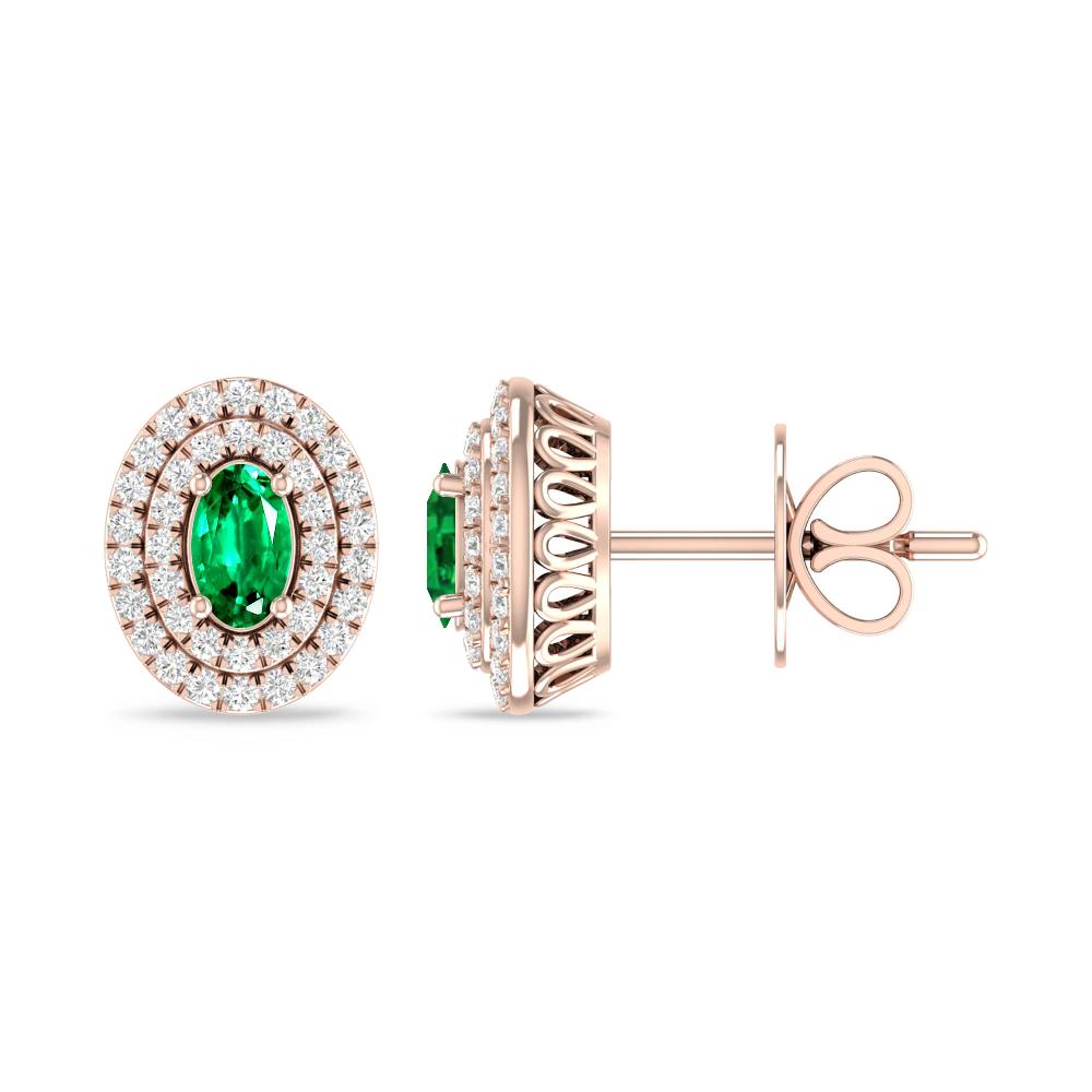 Rose Gold - Emerald