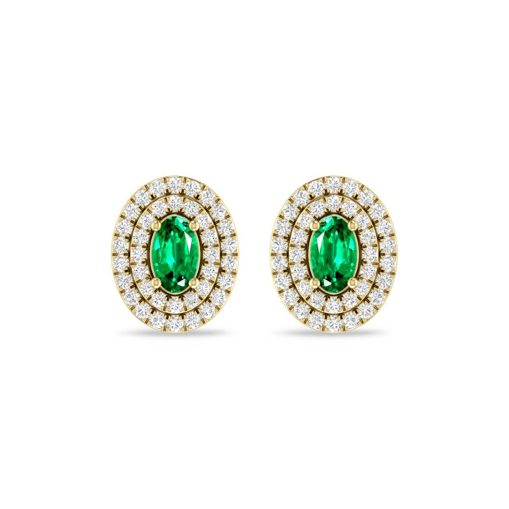 Yellow Gold - Emerald