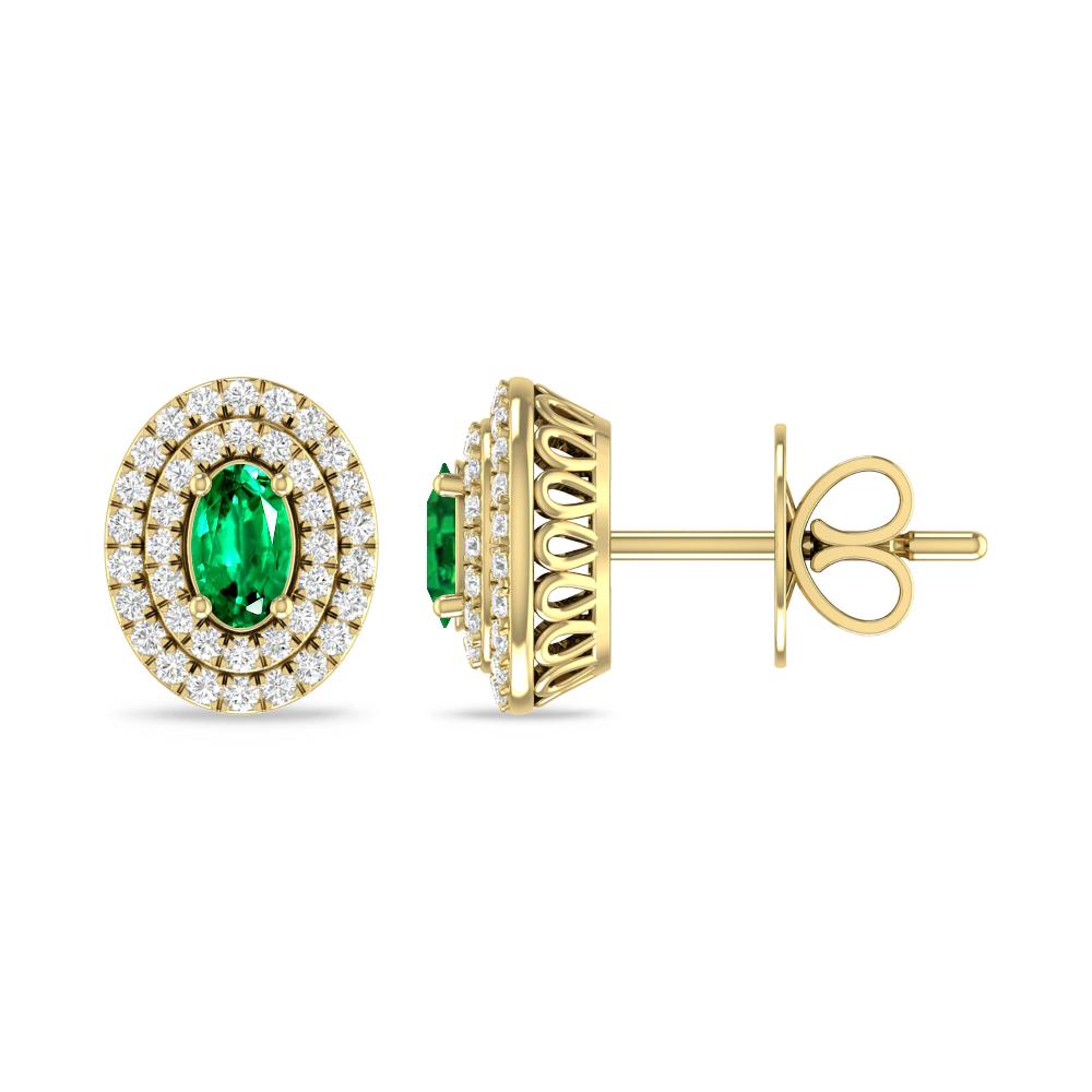 Yellow Gold - Emerald