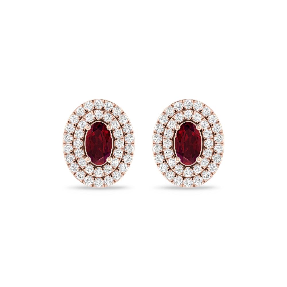 Rose Gold - Garnet