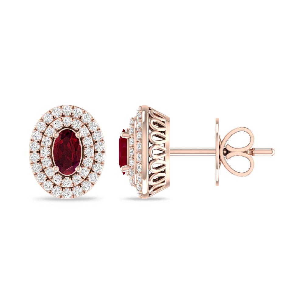 Rose Gold - Garnet