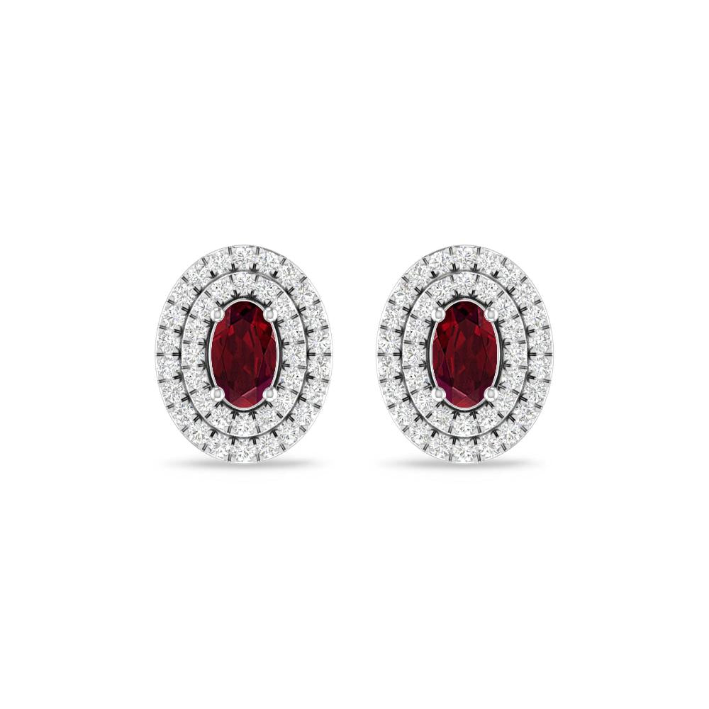 White Gold - Garnet