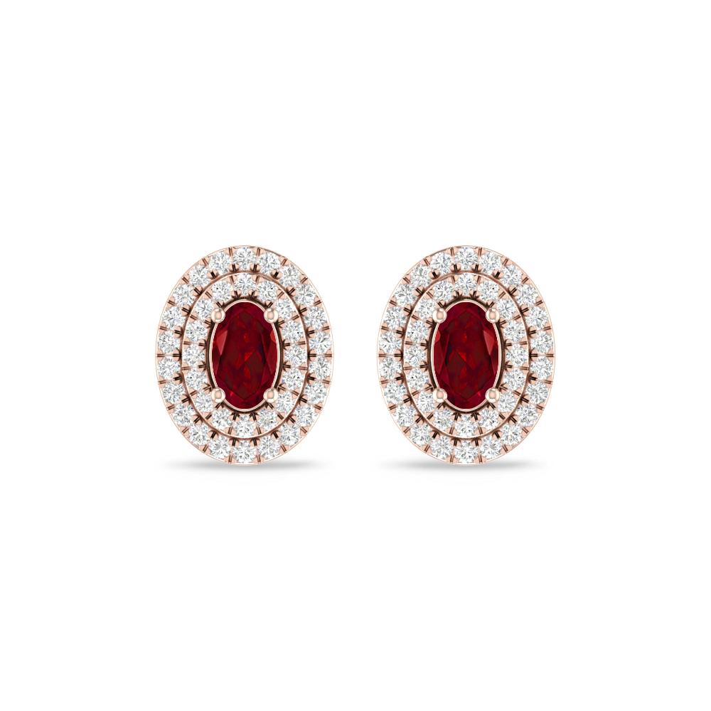 Rose Gold - Garnet