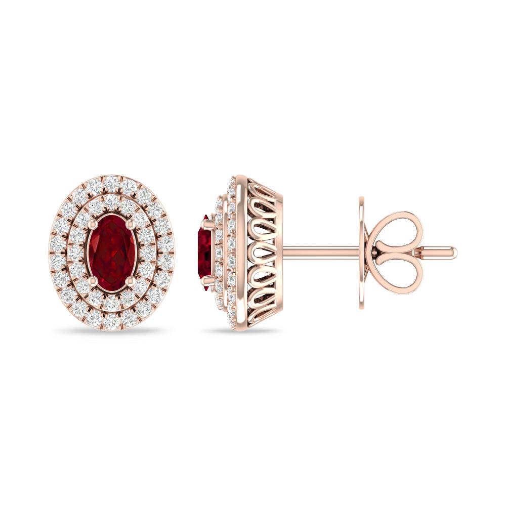 Rose Gold - Garnet