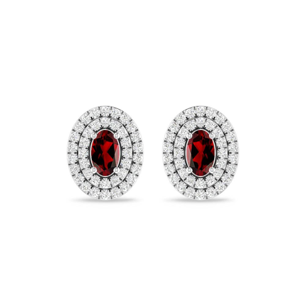 White Gold - Garnet