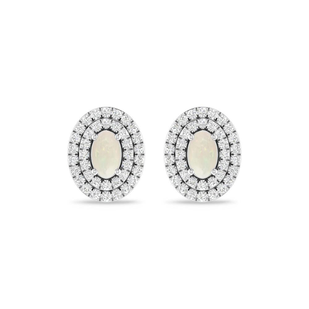 White Gold - Opal