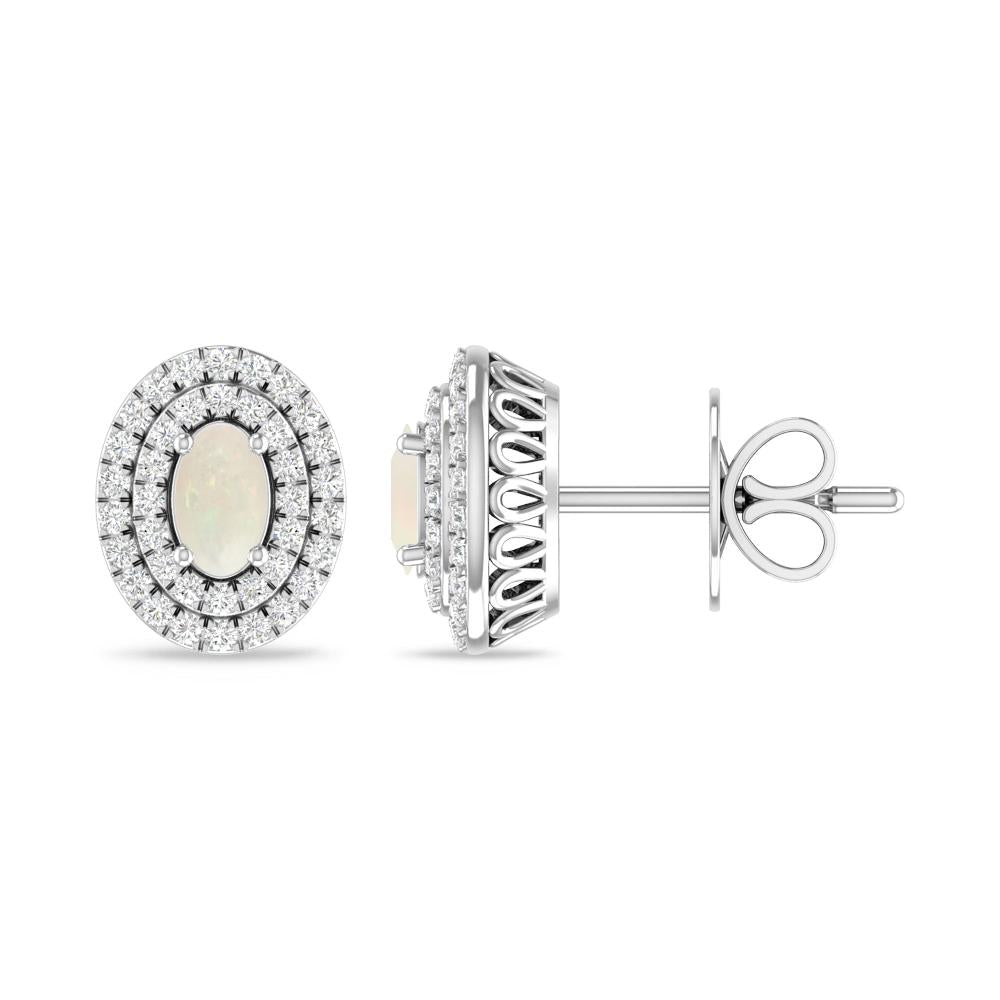White Gold - Opal