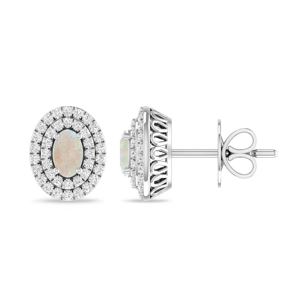 White Gold - Opal