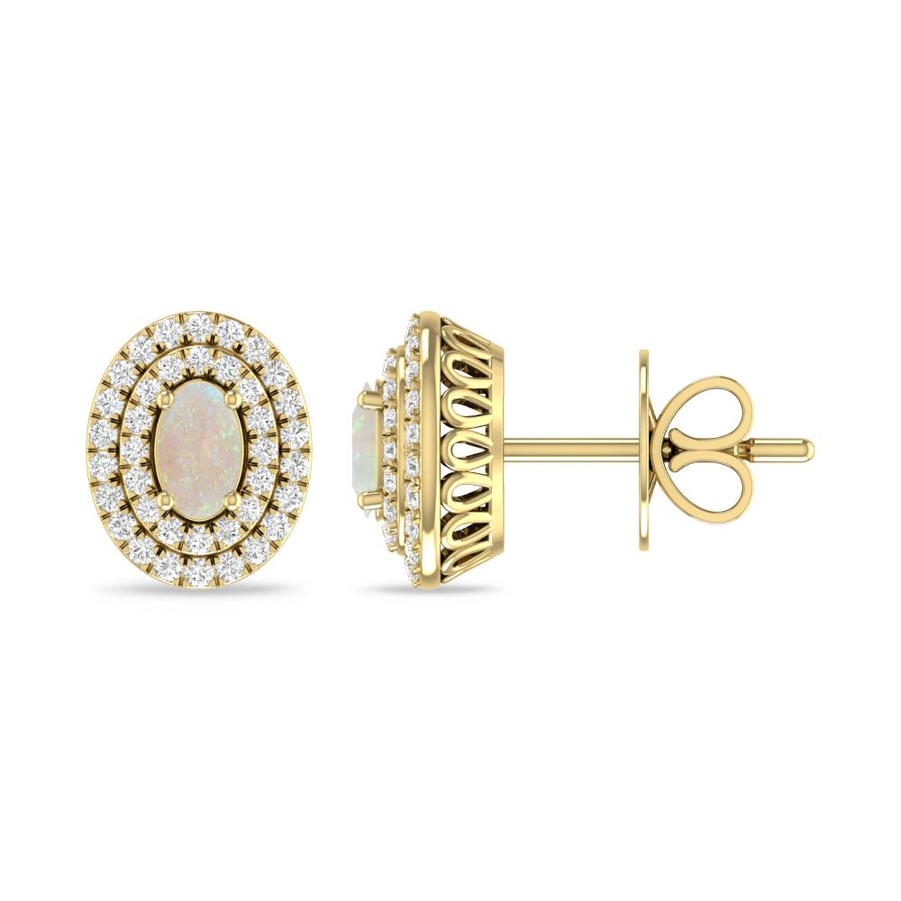 Yellow Gold - Opal