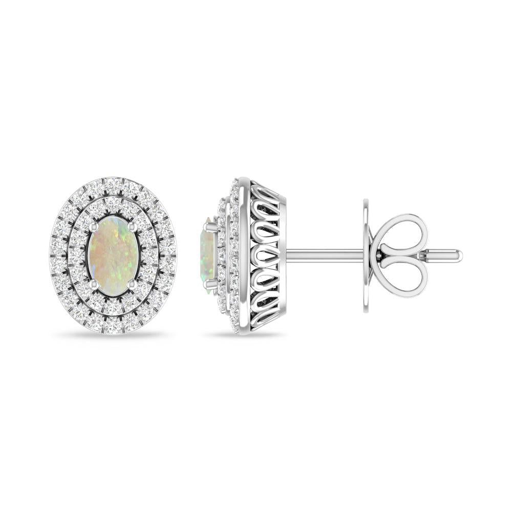 White Gold - Opal