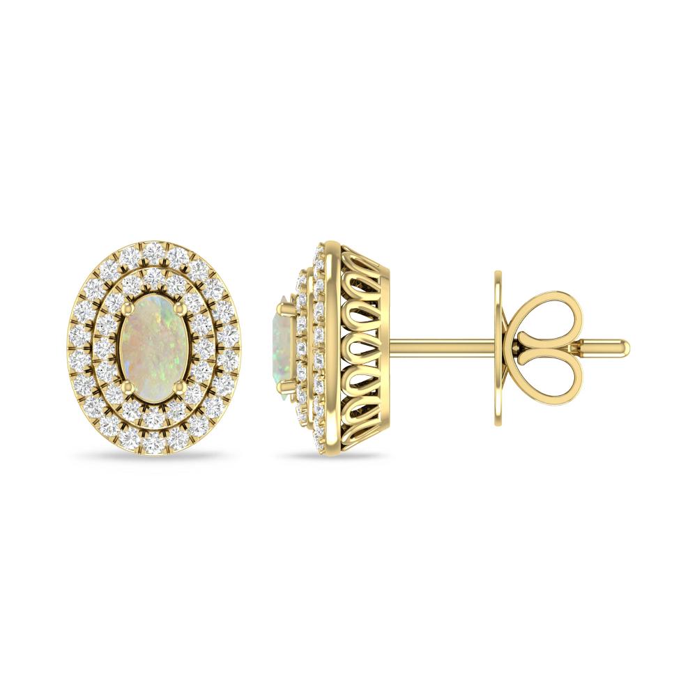 Yellow Gold - Opal