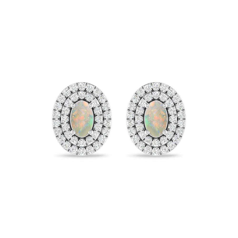 White Gold - Opal