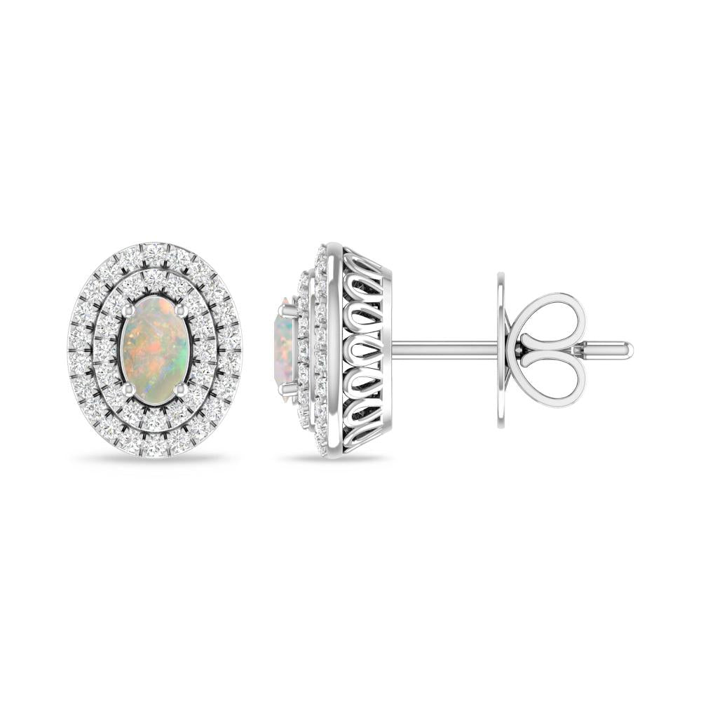 White Gold - Opal