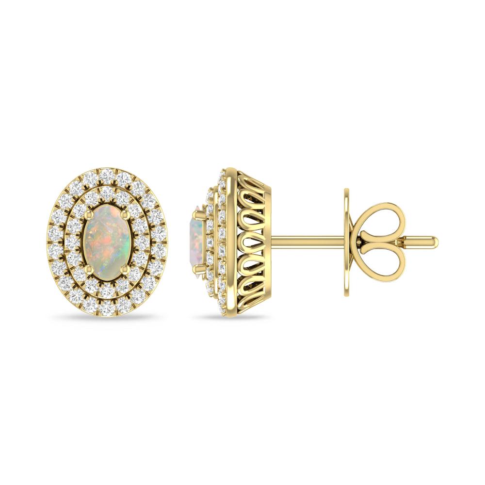 Yellow Gold - Opal