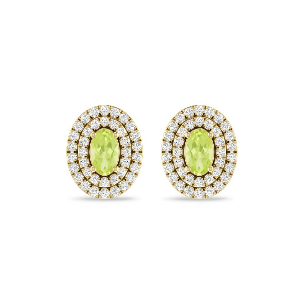 Yellow Gold - Peridot