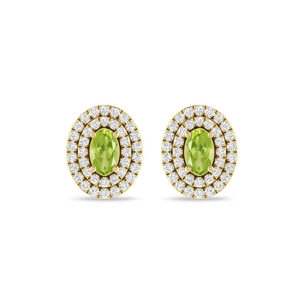 Yellow Gold - Peridot
