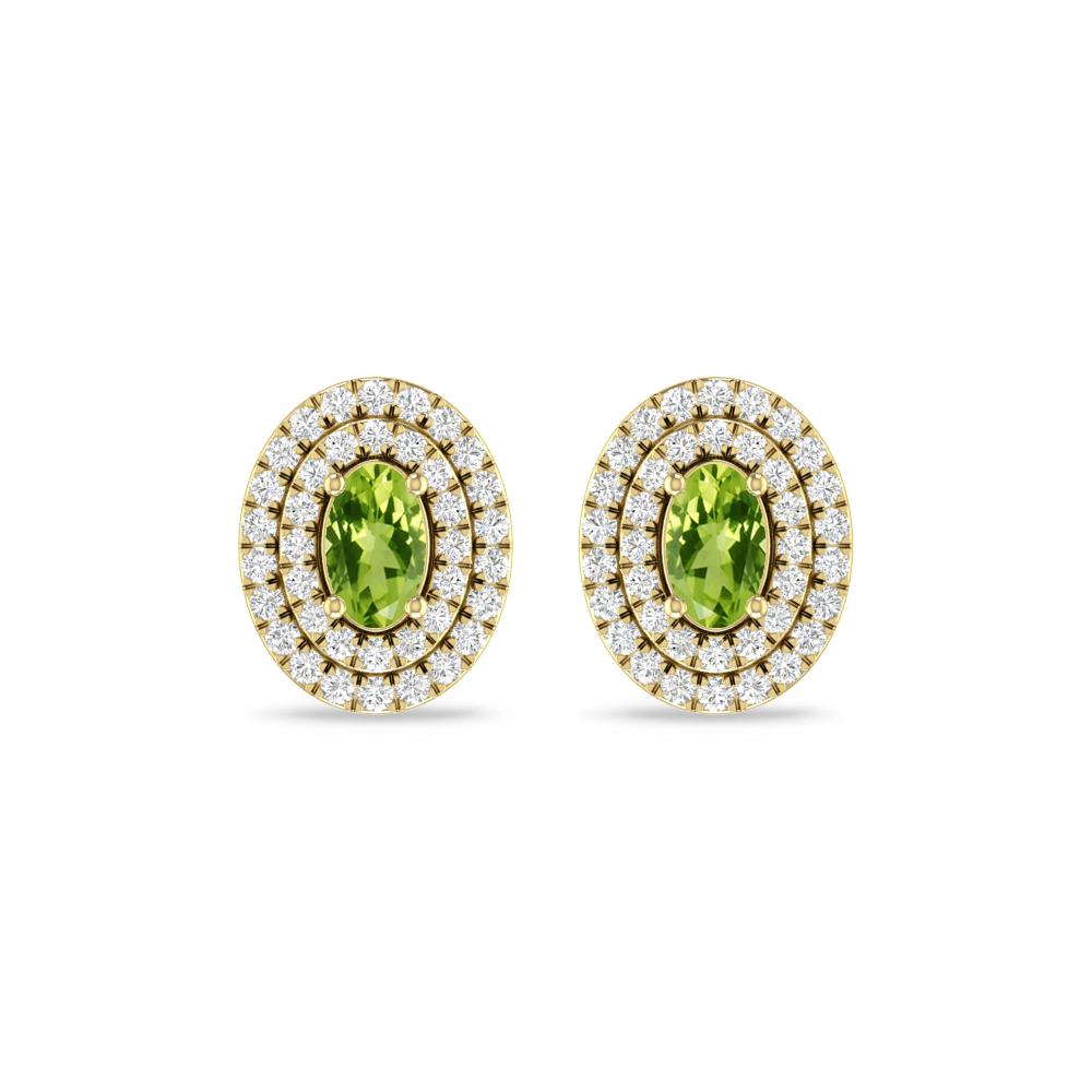 Yellow Gold - Peridot