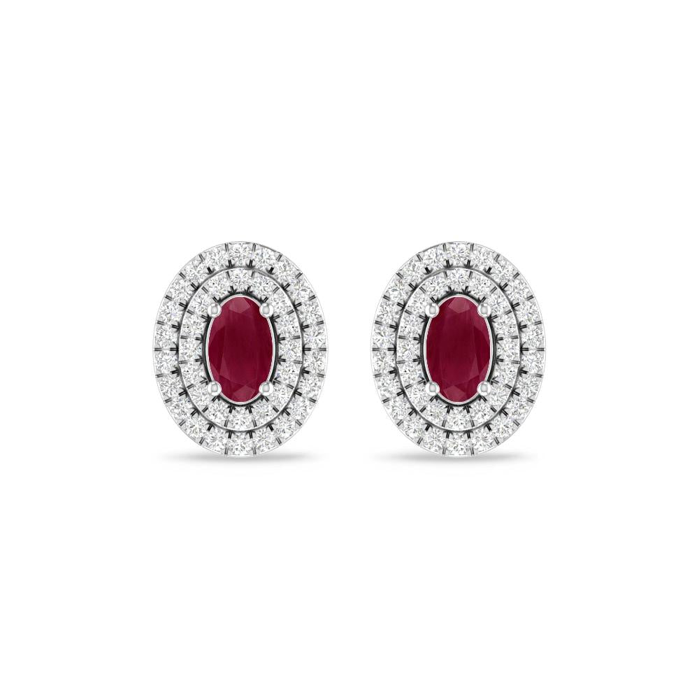 White Gold - Ruby
