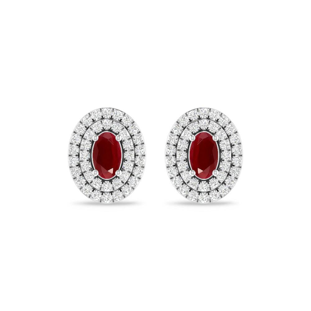 White Gold - Ruby