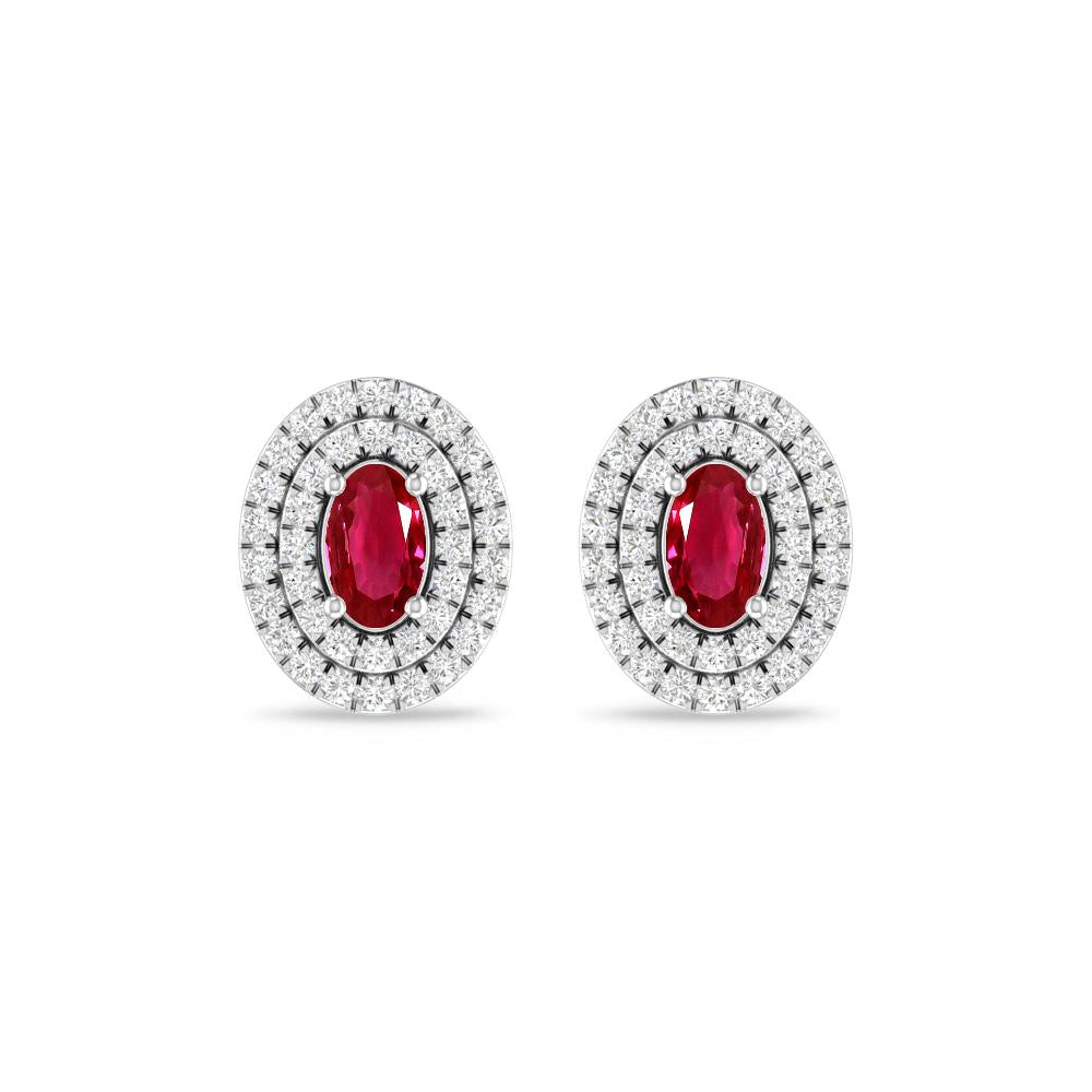 White Gold - Ruby