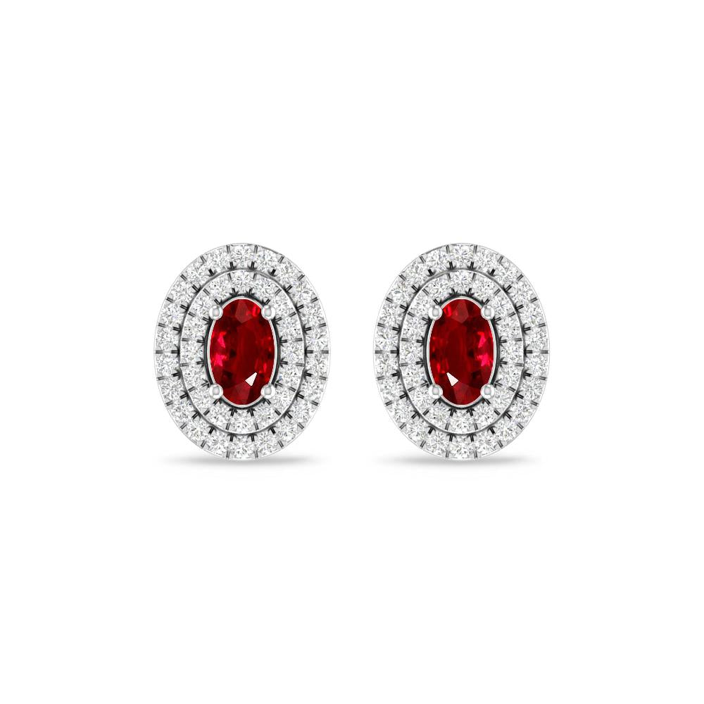 White Gold - Ruby